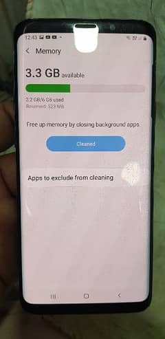 samsung S9+ 6gb 64gb officail PTA approve but camera not working
