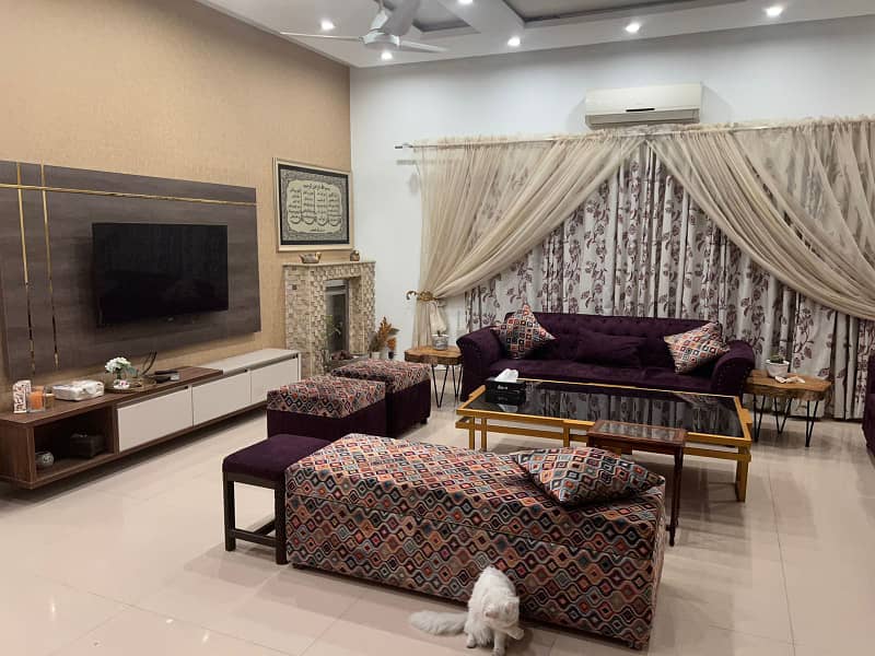 1 kanal Slightly use Spanish Design Most luxuries double unit Bungalow For Sale In DHA Phase 8 Park view Lahore 13