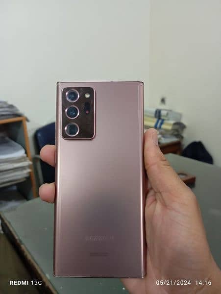 Samsung claxy not 20 Ultra 5 G 4