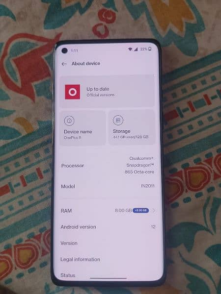 OnePlus 8 double sim approved all ok 1