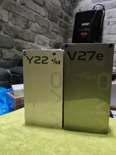 vivo v27e and vivo y22 0