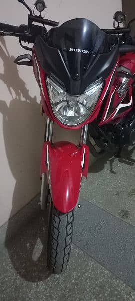Honda 150f. neat and clean . . new heavy bike tyres installed front back 8