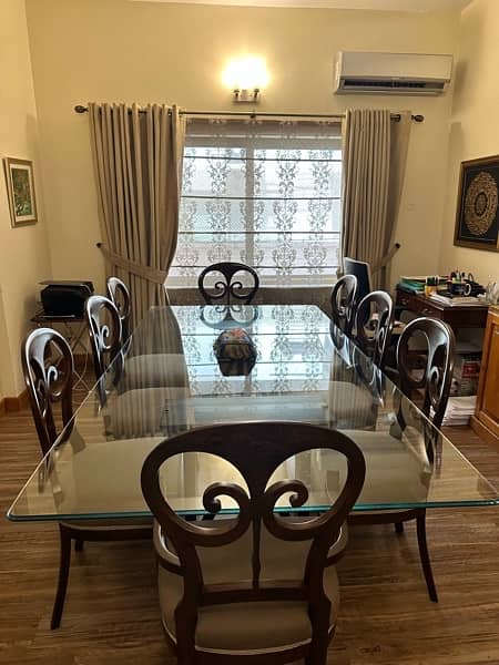 Pure Wood Dining Table (Purchased from Woodees ISB) 1