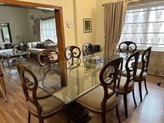 Pure Wood Dining Table (Purchased from Woodees ISB) 0