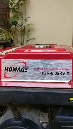 Homage Gasoline Generator HGR-6.05 KV-D 0