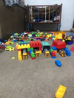 original mega blocks and many other toys