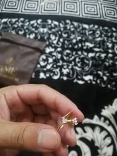 Gold rings with diamond from Australia 0