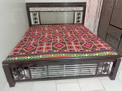 Iron Bed with foam 0