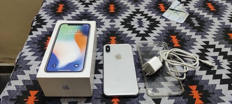 iphone X 64gb pta approved complete box 2