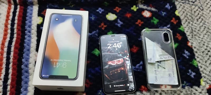 iphone X 64gb pta approved complete box 4