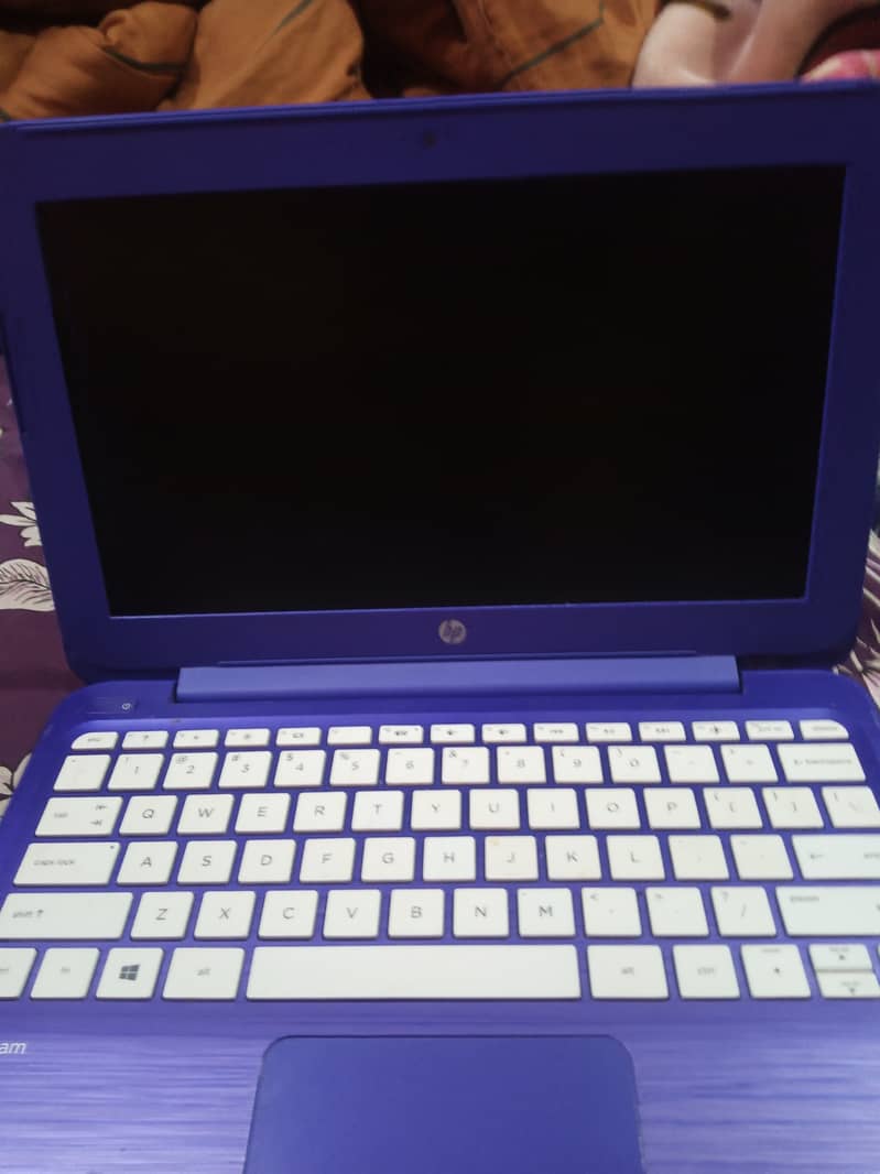 HP laptop purple 1