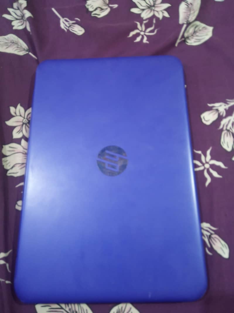 HP laptop purple 3