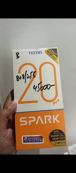 Tecno spark 20 Pro (call on 0333 8198103) 3