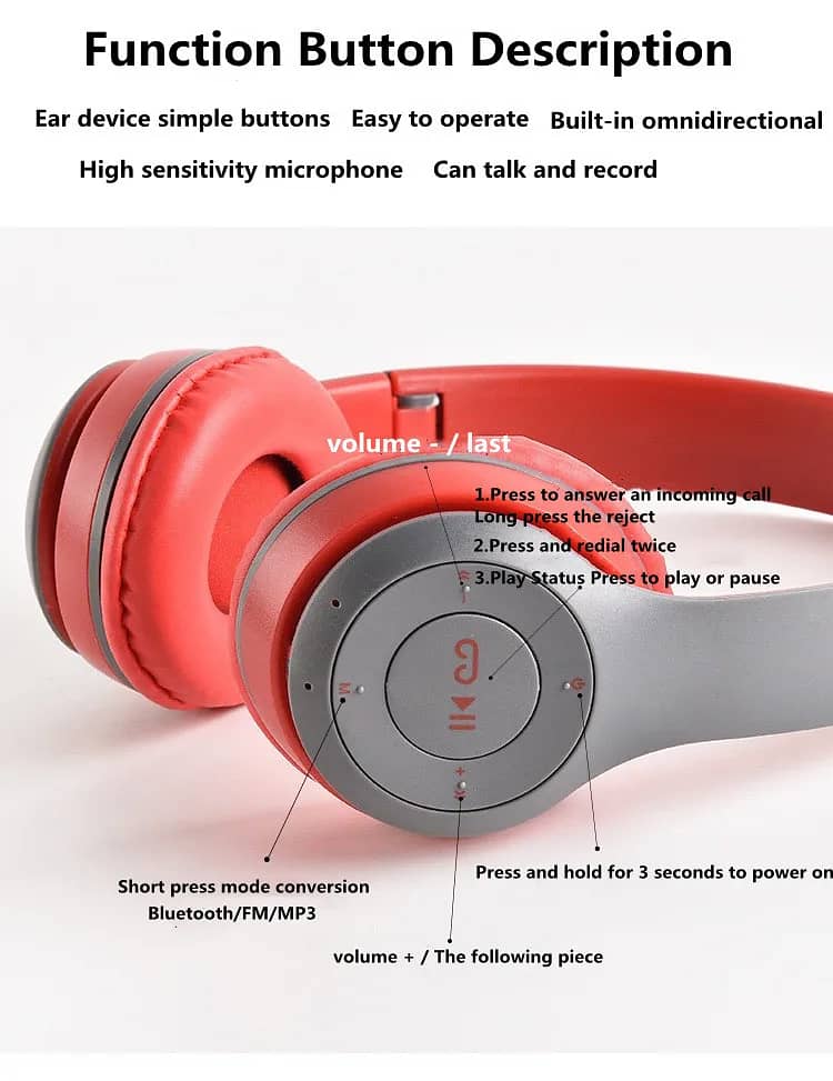 Imported Bluetooth Headphones 6