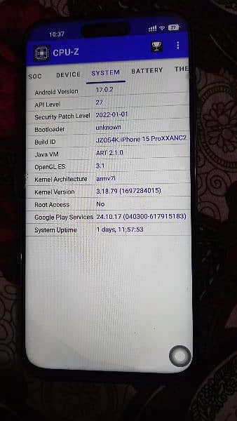 iphone 15pro max PTA approved dual sim 10