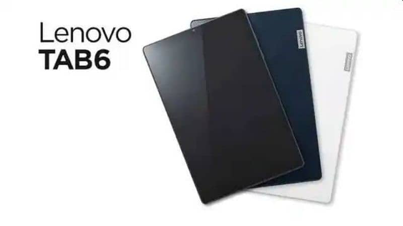 New Lenovo Tab 6 10.3 inch HD 4gb Ram/64gb Storage 5g LTE Data Sim 3