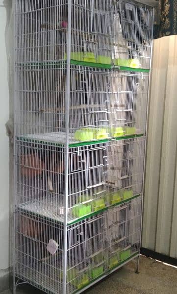 brand new eight portion cage very heavy wires 4