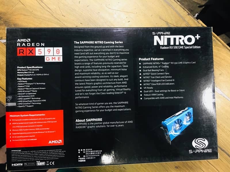 RX 590 Saphire nitro+ 1