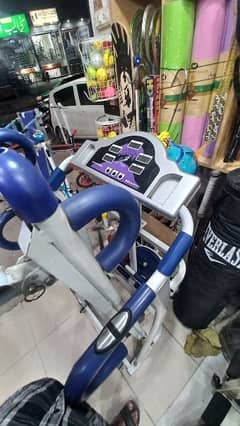 Imported Manual treadmill running exercise machine gym Elliptical bike