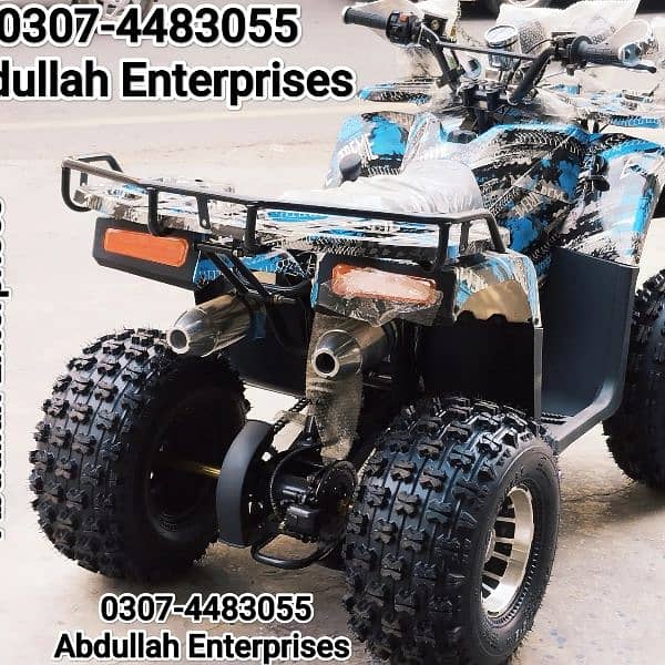 150 size audi style brand new quad bike atv 4 sell deliver in all pak 1