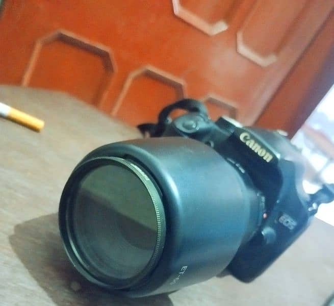 canon 500d with 90/300 lens and complete accessory 1