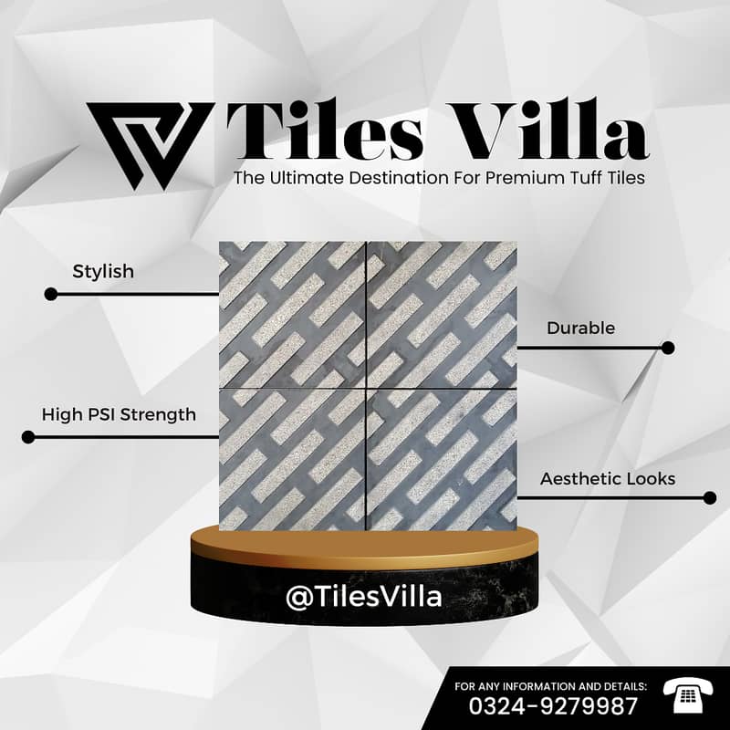 Tuff Tiles / Tough Tiles / Driveways Tiles / Patio Tiles 2