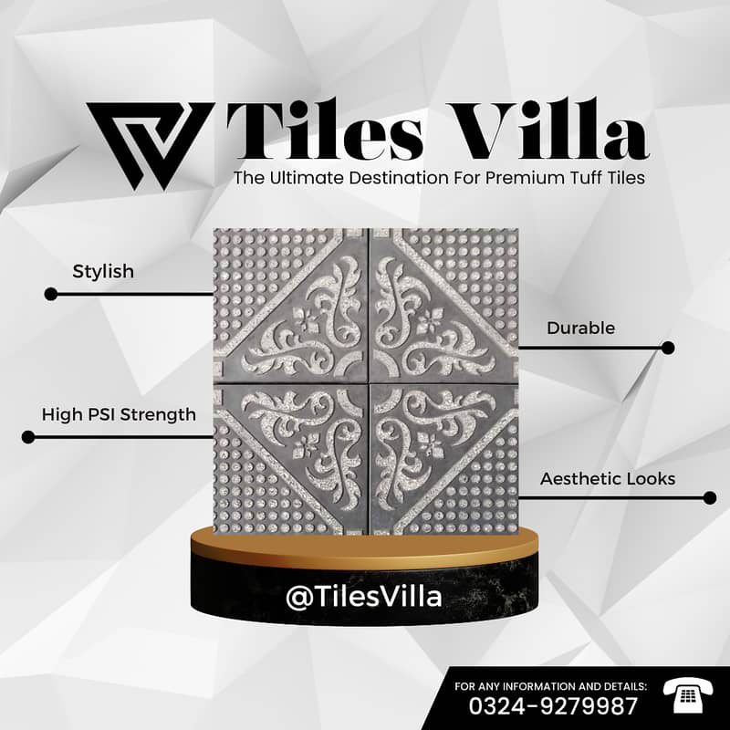 Tuff Tiles / Tough Tiles / Driveways Tiles / Patio Tiles 6