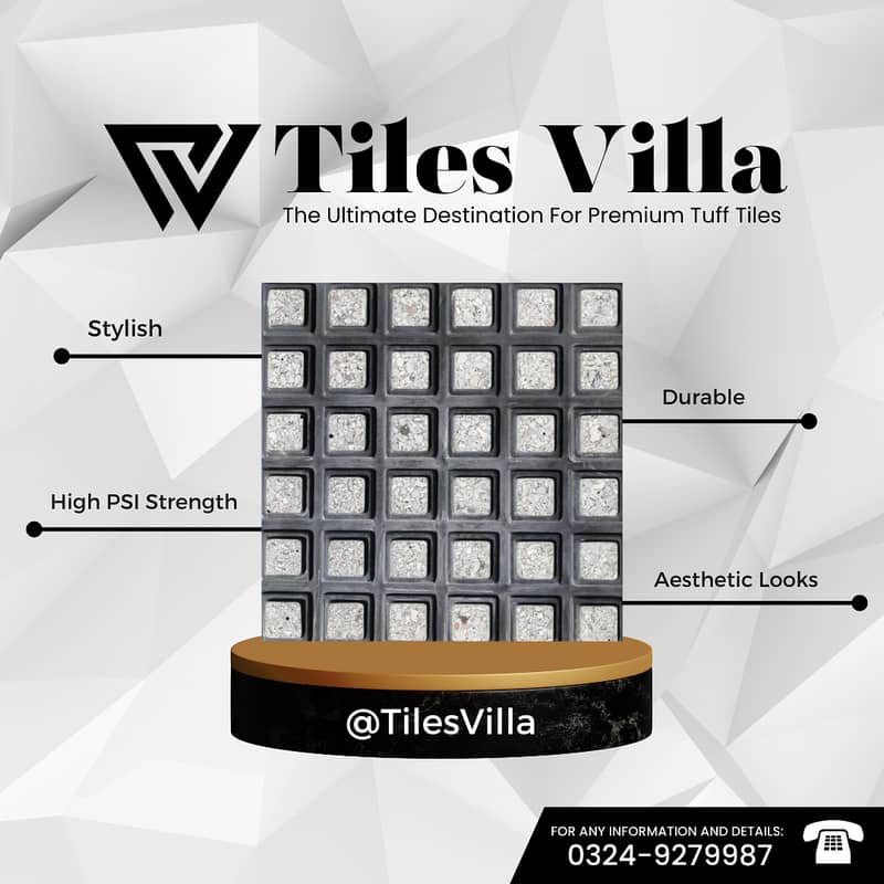 Tuff Tiles / Tough Tiles / Driveways Tiles / Patio Tiles 14