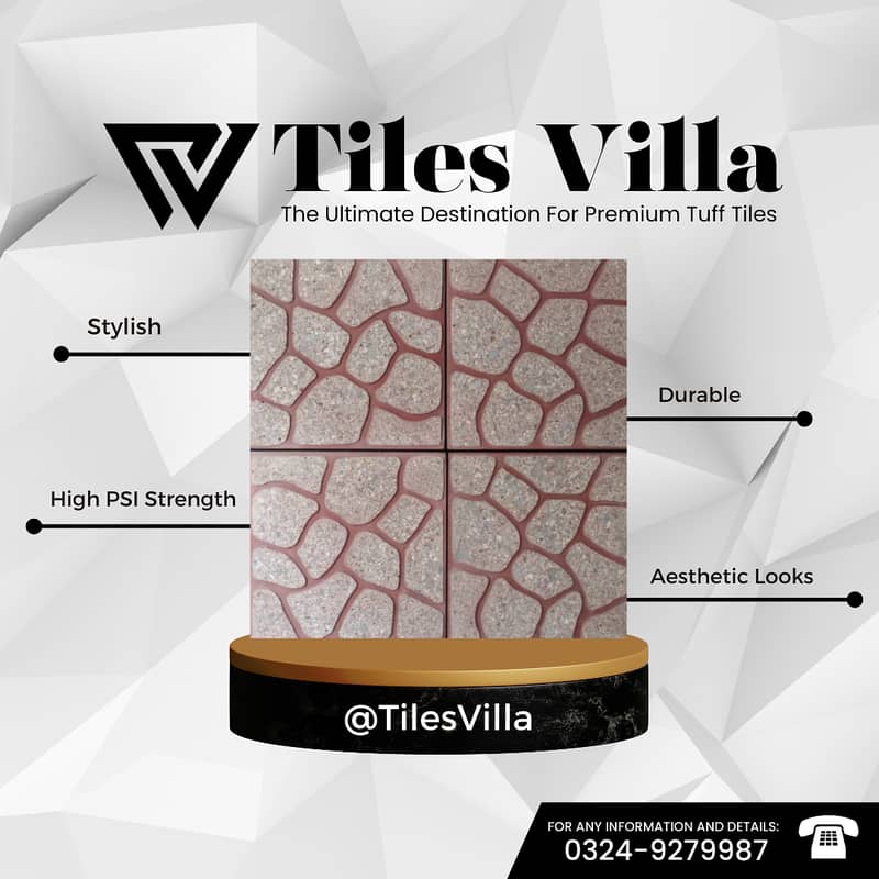 Tuff Tiles / Tough Tiles / Driveways Tiles / Patio Tiles 19