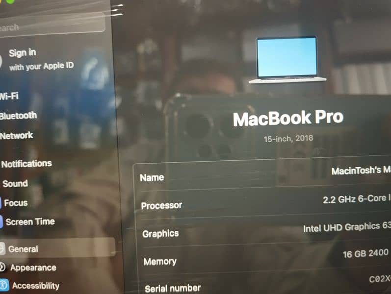 MacBook Pro with Sonoma OS 2