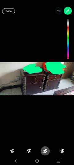dressing table and side table are for sale