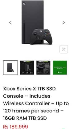 Xbox Series X 1TB SSD

03092080353