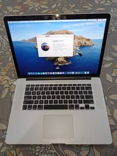 MacBook pro early 2013 15" retina 500gb ssd.