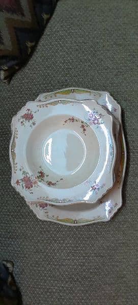 100 years old Antique 1928 Royal Winton Grimwades BEDFORD plates 5