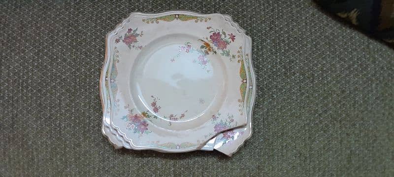 100 years old Antique 1928 Royal Winton Grimwades BEDFORD plates 7