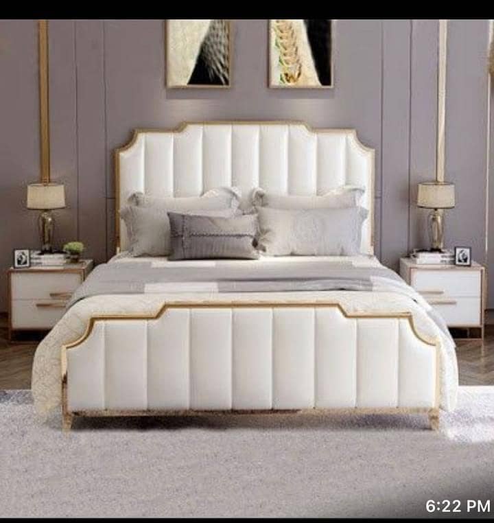 Poshish bed/bed set/bed for sale/king size bed/double bed/furniture 11