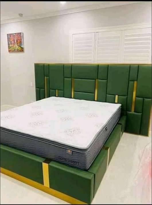 Poshish bed/bed set/bed for sale/king size bed/double bed/furniture 13