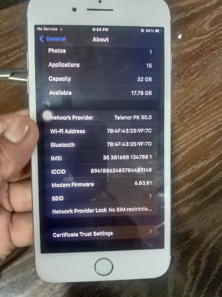 iPhone 7 plus good condition 4