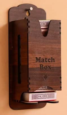 match box holder