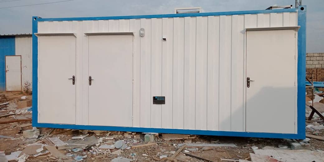 shipping container office container porta cabin security cabin prefab 4