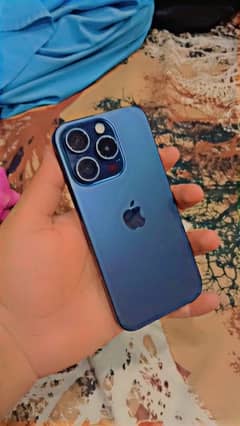 IPhone 15 Pro Jv 10/10 100% Health with Box Blue