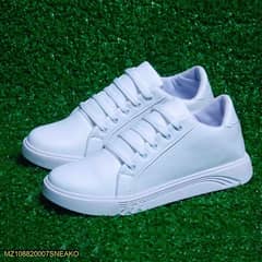 Girls White Sneakers 0