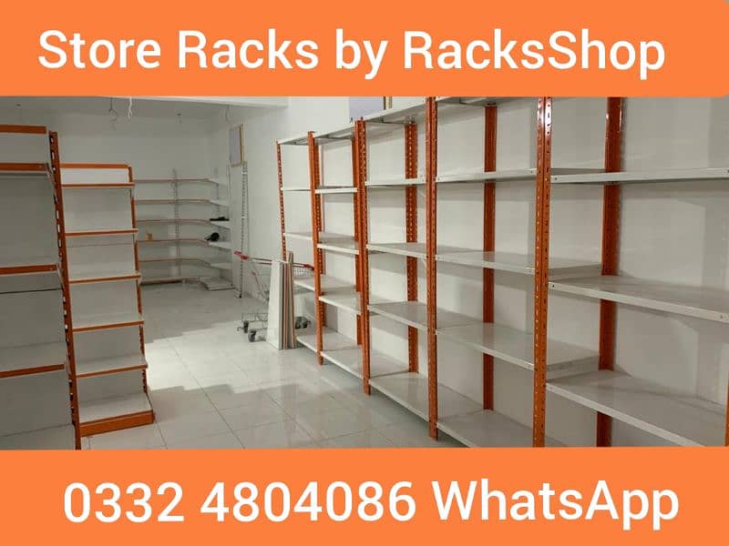 Store Racks/ Wall Rack/ Gondola Rack/ Cash Counter/ Trolleys/ Baskets 11