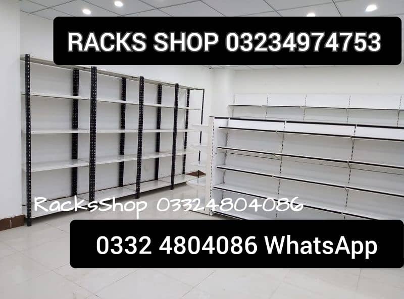 Store Racks/ Wall Rack/ Gondola Rack/ Cash Counter/ Trolleys/ Baskets 19