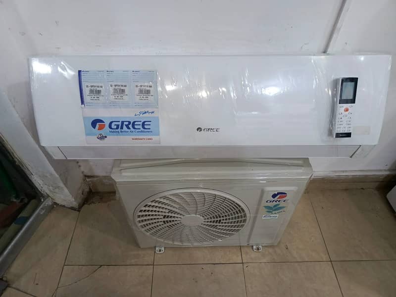 Gree Pular 1.5 ton ACc Dc inverter (0306=4462/443)  lavish seett 2