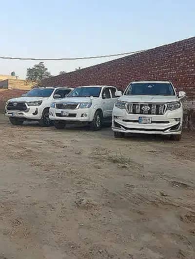 Car rental in Islamabad Range rover/BMW/Vigo/V8, Prado Revo 7