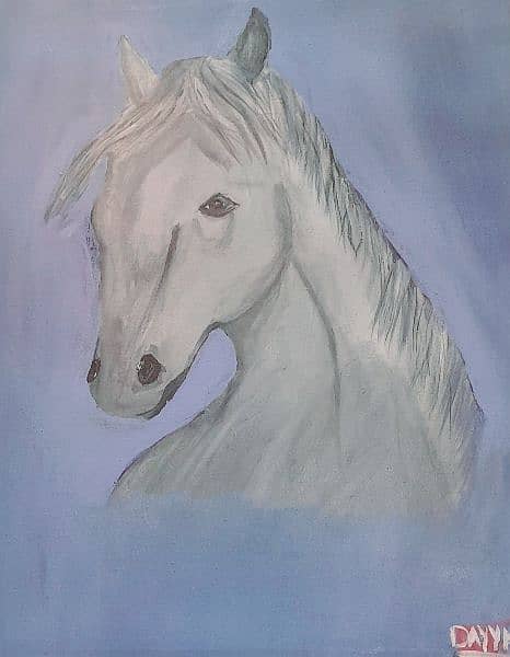 horse painting 0