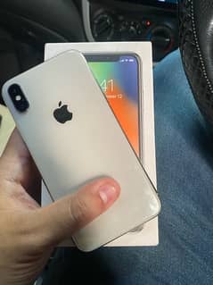 iphone X 256 GB PTA approved with box and charger