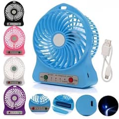 Mini Rechargeable Fan (Free Delivery) with Speed Control