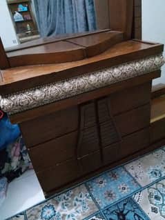Wooden Bed. Akhrot Bed